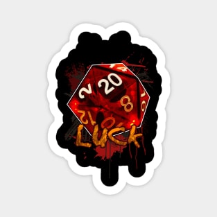 Good Luck Dice Sticker